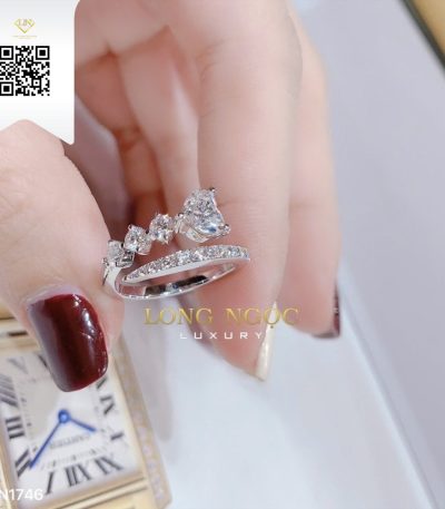 Nhẫn Nữ Kim Cương N1746 Kim Cương Giá Tốt