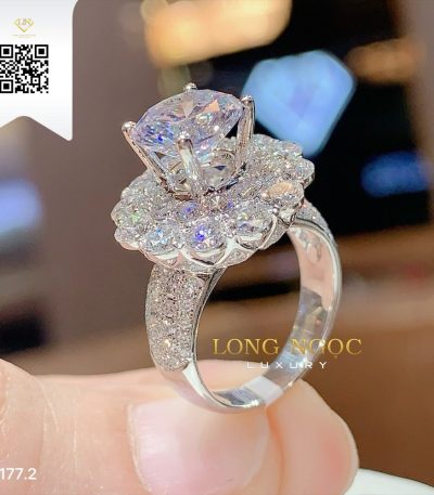 Nhẫn Nữ Kim Cương N1772 Kim Cương Giá Tốt