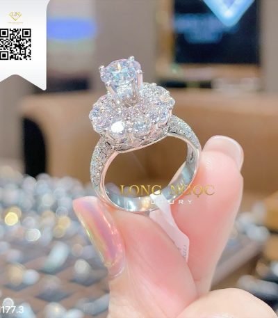 Nhẫn Nữ Kim Cương N1773 Kim Cương Giá Tốt