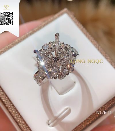 Nhẫn Nữ Kim Cương N17911 Kim Cương Giá Tốt