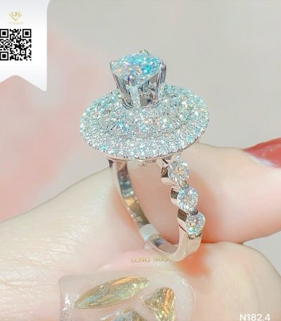 Nhẫn Nữ Kim Cương N1824 Dương Trần Daimond