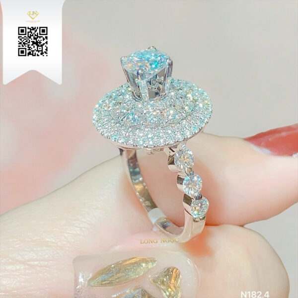 Nhẫn Nữ Kim Cương N1824 Dương Trần Daimond