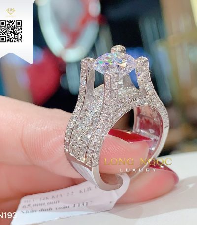 Nhẫn Nữ Kim Cương N193 Kim Cương Giá Tốt