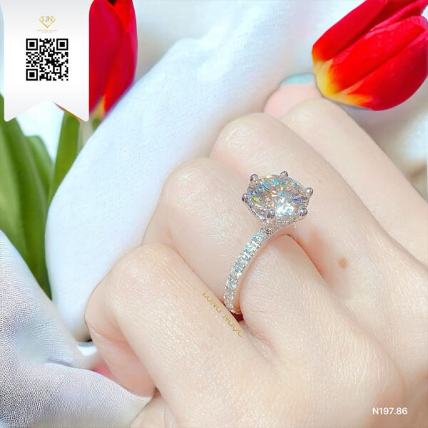 Nhẫn Nữ Kim Cương N19786 Dương Trần Daimond