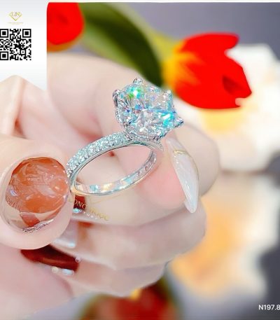 Nhẫn Nữ Kim Cương N19786 Long Ngọc luxury