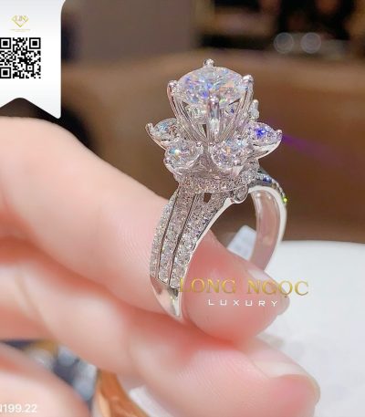Nhẫn Nữ Kim Cương N19922 Kim Cương Giá Tốt