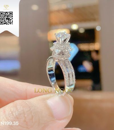 Nhẫn Nữ Kim Cương N19935 Kim Cương Giá Tốt