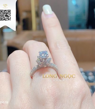 Nhẫn Nữ Kim Cương N21019 Kim Cương Giá Tốt