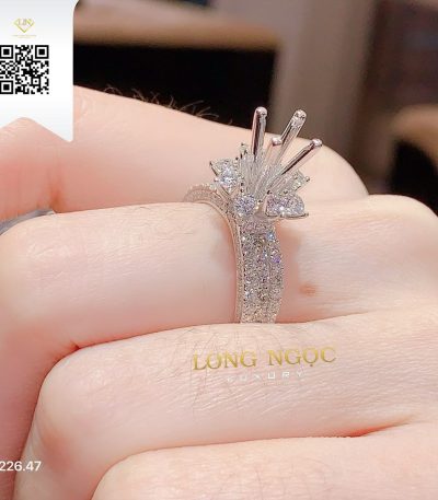 Nhẫn Nữ Kim Cương N22647 Kim Cương Giá Tốt
