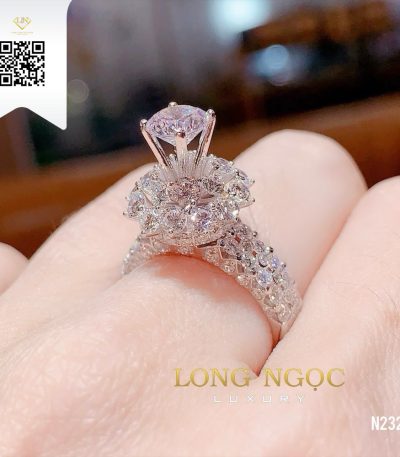 Nhẫn Nữ Kim Cương N232 Kim Cương Giá Tốt
