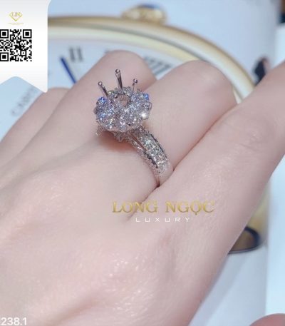 Nhẫn Nữ Kim Cương N2381 Kim Cương Giá Tốt