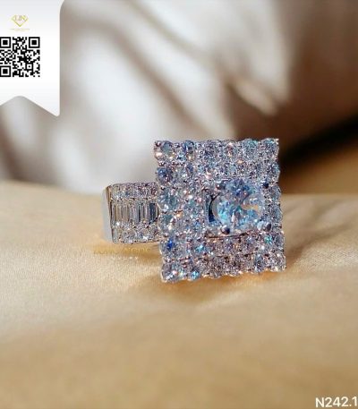 Nhẫn Nữ Kim Cương N2421 Kim Cương Giá Tốt