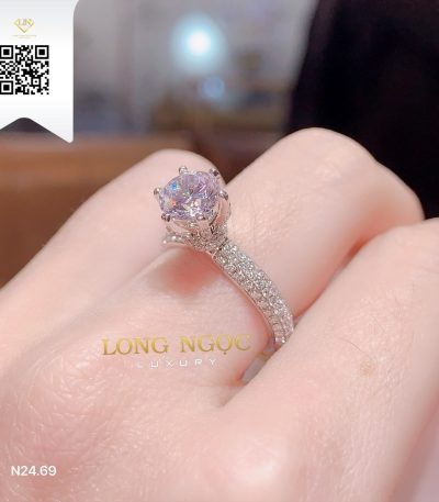 Nhẫn Nữ Kim Cương N2469 Kim Cương Giá Tốt