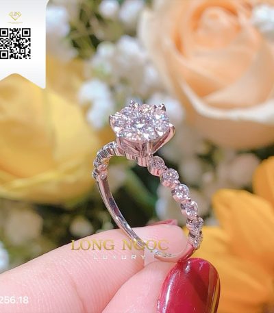 Nhẫn Nữ Kim Cương N25618 Kim Cương Giá Tốt