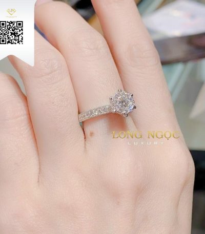 Nhẫn Nữ Kim Cương N25629 Kim Cương Giá Tốt