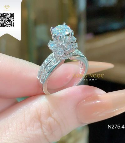 Nhẫn Nữ Kim Cương N27542 Long Ngọc luxury