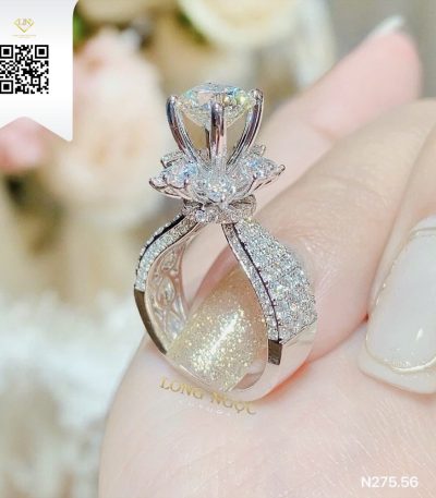 Nhẫn Nữ Kim Cương N27556 Kim Cương Giá Tốt