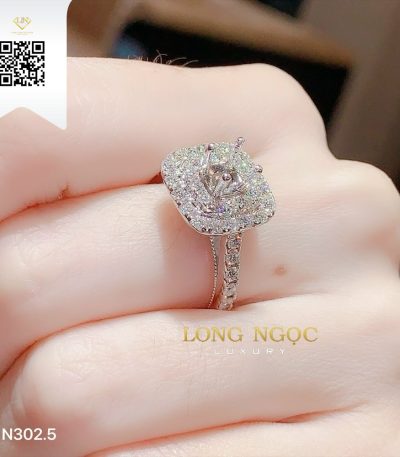 Nhẫn Nữ Kim Cương N3025 Kim Cương Giá Tốt