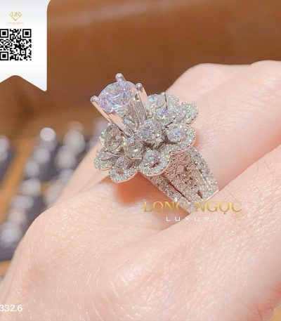 Nhẫn Nữ Kim Cương N3326 Kim Cương Giá Tốt