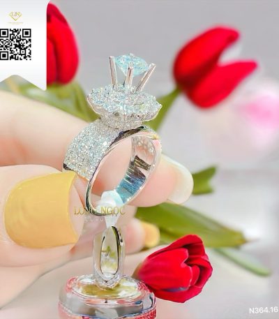 Nhẫn Nữ Kim Cương N36416 Kim Cương Giá Tốt