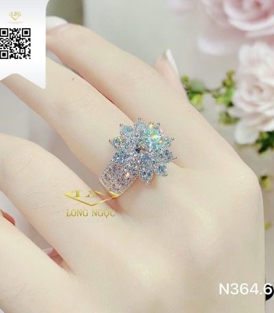 Nhẫn Nữ Kim Cương N3646 Kim Cương Giá Tốt