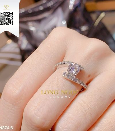 Nhẫn Nữ Kim Cương N3746 Kim Cương Giá Tốt