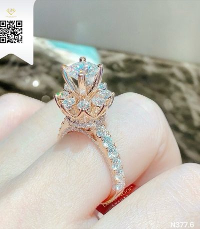 Nhẫn Nữ Kim Cương N3776 Kim Cương Giá Tốt