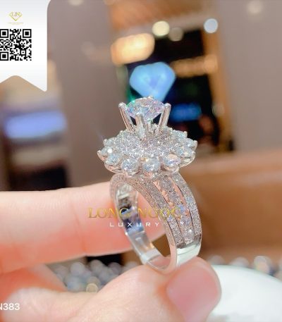 Nhẫn Nữ Kim Cương N383 Kim Cương Giá Tốt
