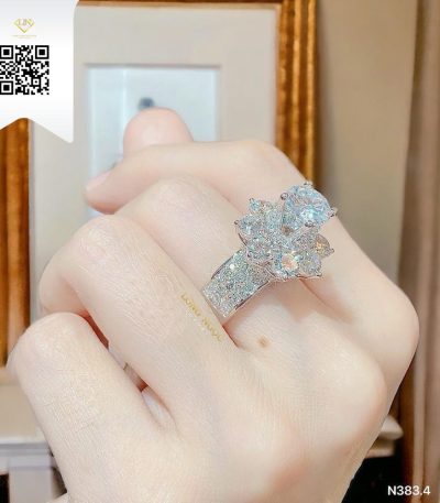 Nhẫn Nữ Kim Cương N3834 Kim Cương Giá Tốt