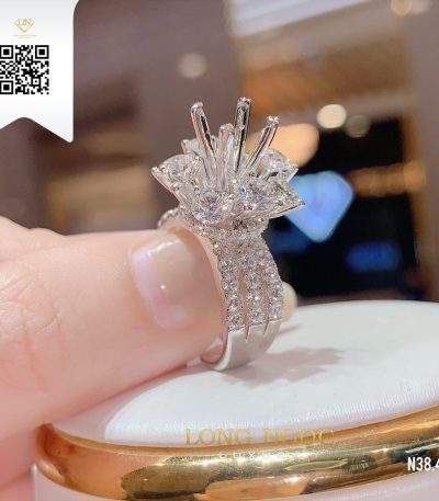 Nhẫn Nữ Kim Cương N384 Kim Cương Giá Tốt