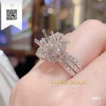 Nhẫn Nữ Kim Cương N384 Trần Dương Daimond Long Ngọc Luxury