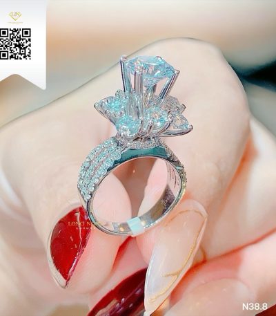Nhẫn Nữ Kim Cương N388 Kim Cương Giá Tốt