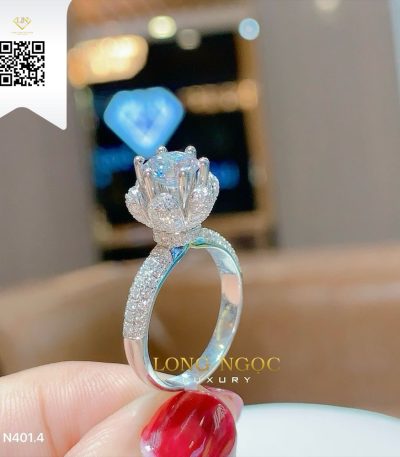 Nhẫn Nữ Kim Cương N4014 Dương Trần Daimond