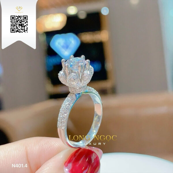 Nhẫn Nữ Kim Cương N4014 Dương Trần Daimond