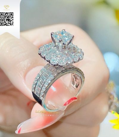 Nhẫn Nữ Kim Cương N4128 Kim Cương Giá Tốt
