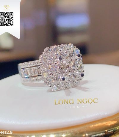 Nhẫn Nữ Kim Cương N4129 Kim Cương Giá Tốt