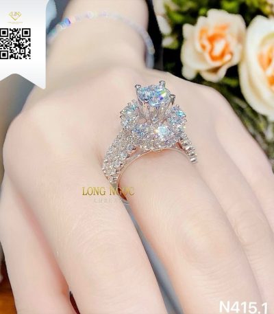 Nhẫn Nữ Kim Cương N4151 Kim Cương Giá Tốt