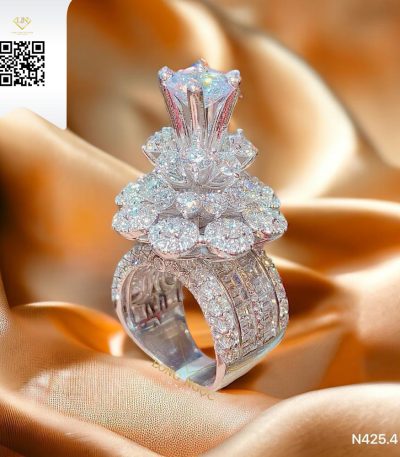 Nhẫn Nữ Kim Cương N4254 Kim Cương Giá Tốt