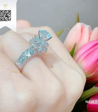 Nhẫn Nữ Kim Cương N4262 Kim Cương Giá Tốt