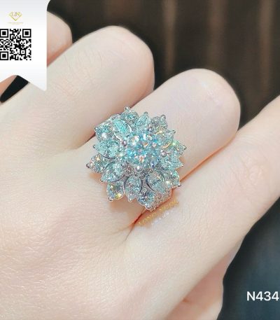 Nhẫn Nữ Kim Cương N4341 Kim Cương Giá Tốt