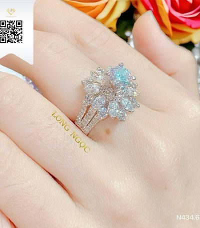 Nhẫn Nữ Kim Cương N4346 Kim Cương Giá Tốt