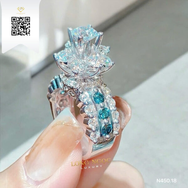 Nhẫn Nữ Kim Cương N45018 Dương Trần Daimond