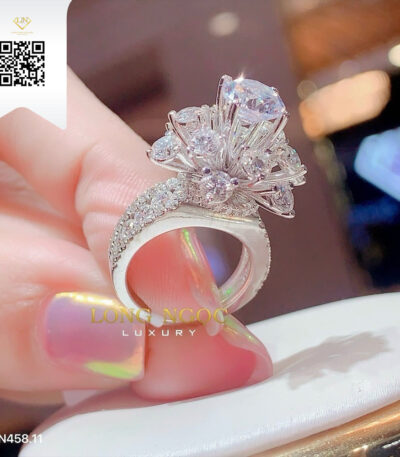 Nhẫn Nữ Kim Cương N45811 Kim Cương Giá Tốt