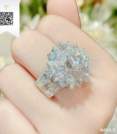 Nhẫn Nữ Kim Cương N4593 Kim Cương Giá Tốt