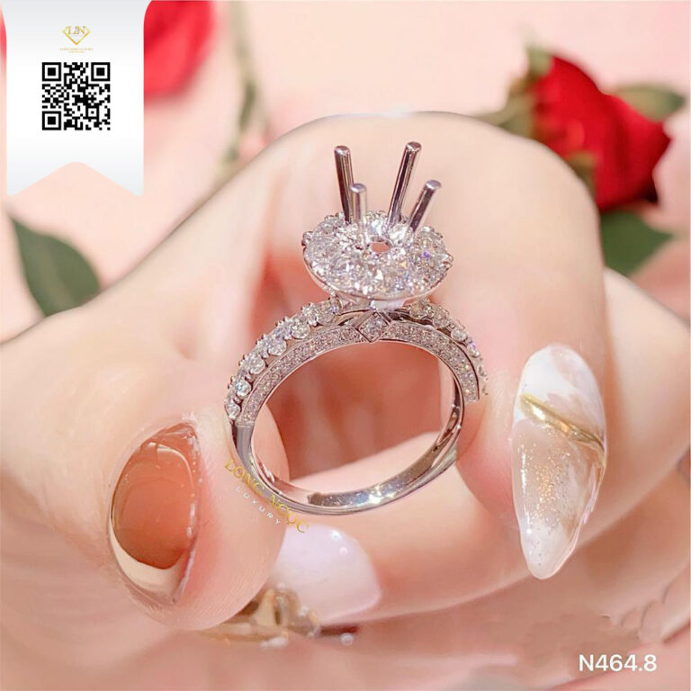 Nhẫn Nữ Kim Cương N4648 Kim Cương Giá Tốt