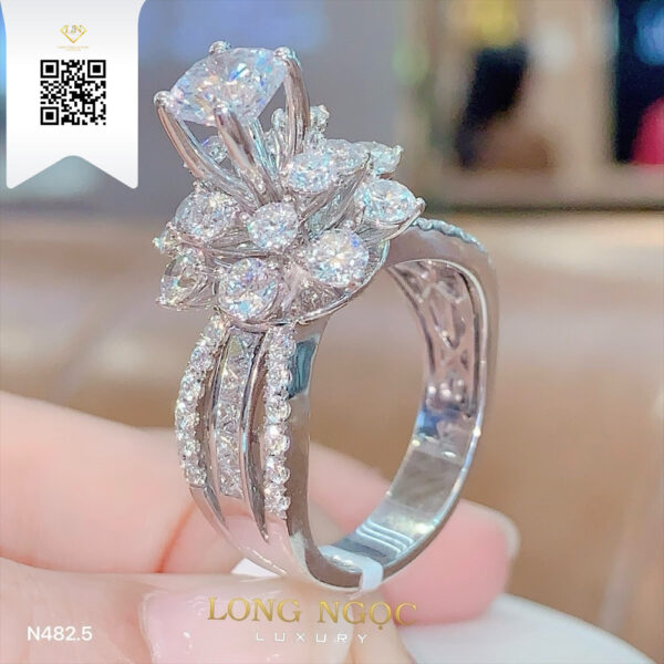 Nhẫn Nữ Kim Cương N4825 Dương Trần Daimond