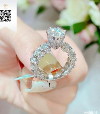 Nhẫn Nữ Kim Cương N48516 Kim Cương Giá Tốt