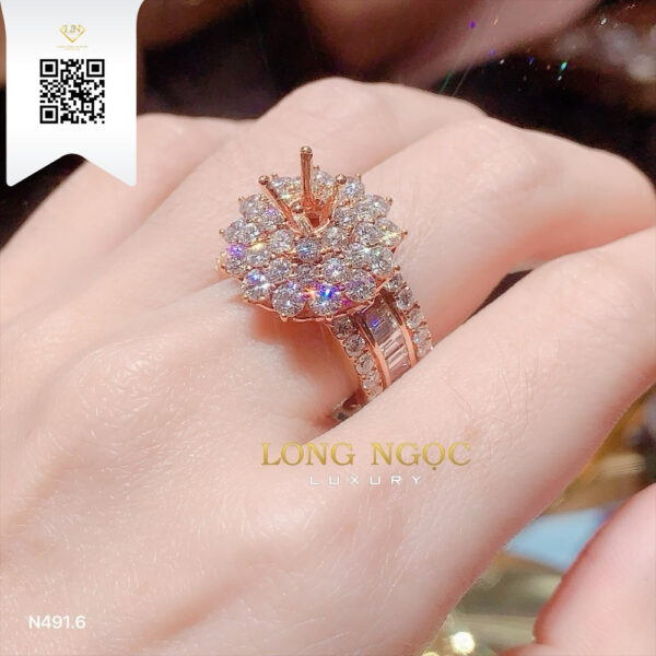 Nhẫn Nữ Kim Cương N4916 Dương Trần Daimond