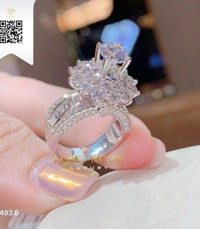 Nhẫn Nữ Kim Cương N4936 Kim Cương Giá Tốt