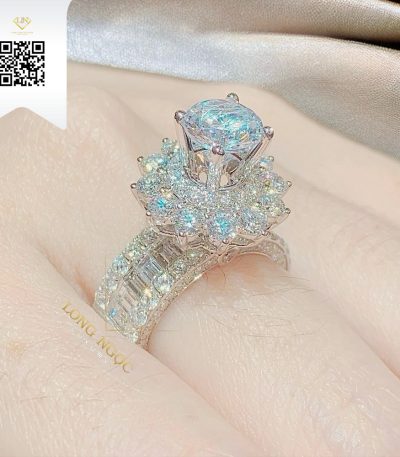 Nhẫn Nữ Kim Cương N49918 Kim Cương Giá Tốt